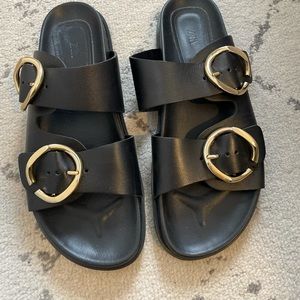 Zara Birkenstock dupe never worn